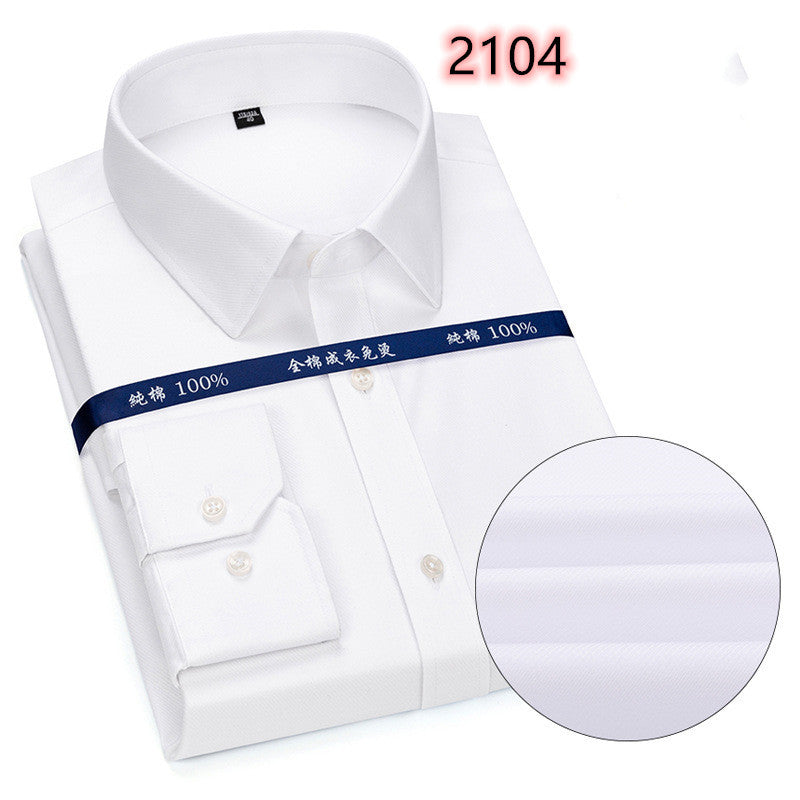 Men's Cotton Business Non-iron Shirt