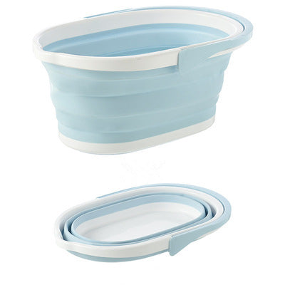 Portable folding car washing bucket