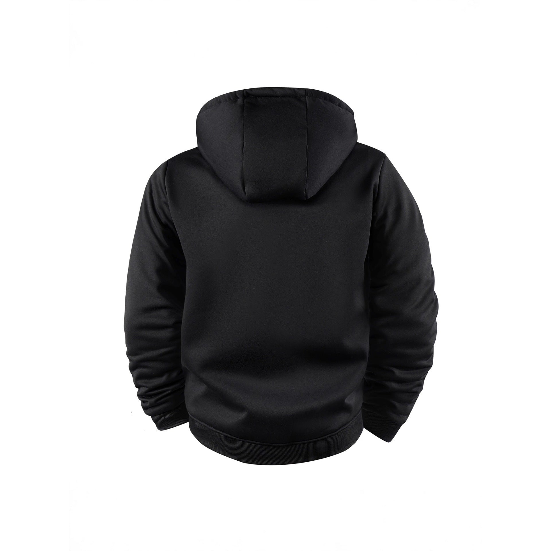 Sports Hooded Fleece-lined Jacket
