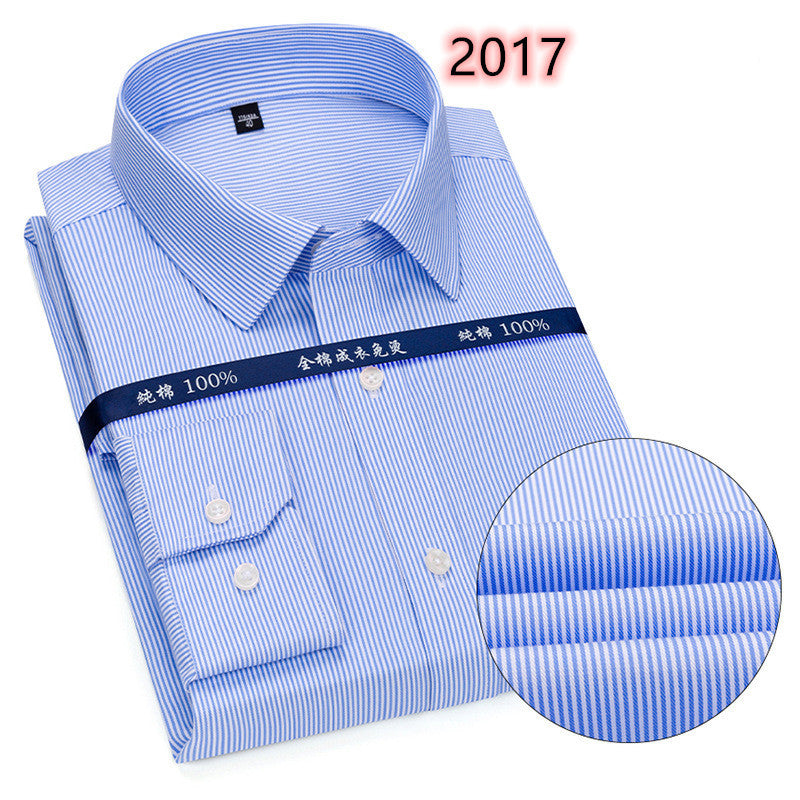 Men's Cotton Business Non-iron Shirt