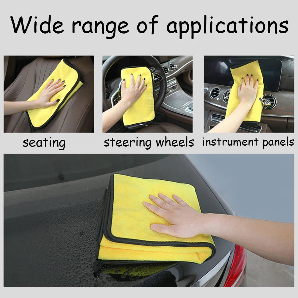 Truck Car Super Absorbent Car Wash Microfiber Towel Car Cleaning Drying Cloth Extra Large Size Drying Towel Car Care Detailing