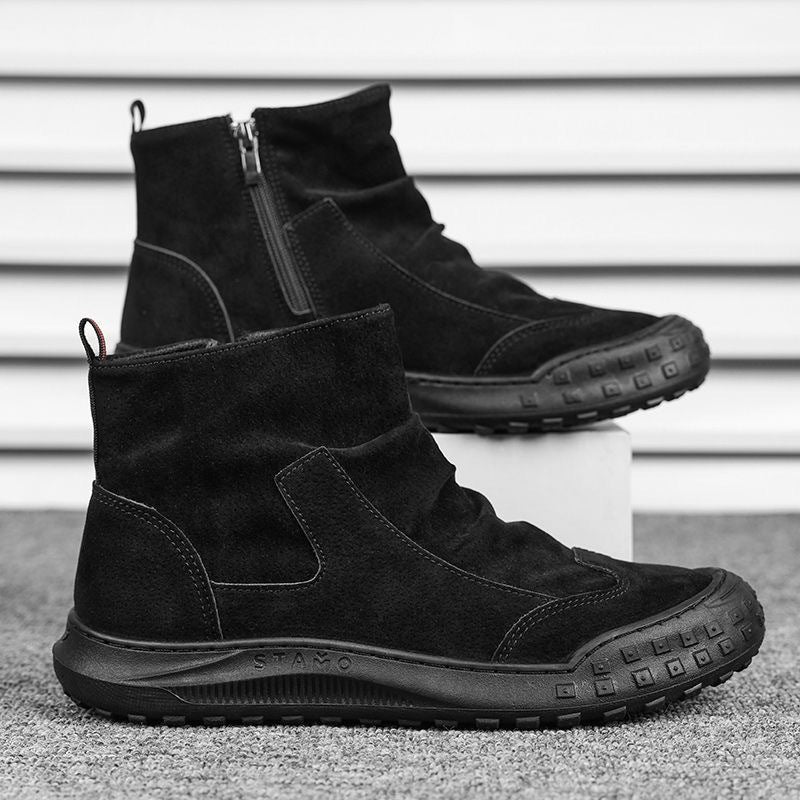 New Autumn Lightweight Casual Work Boots For Men