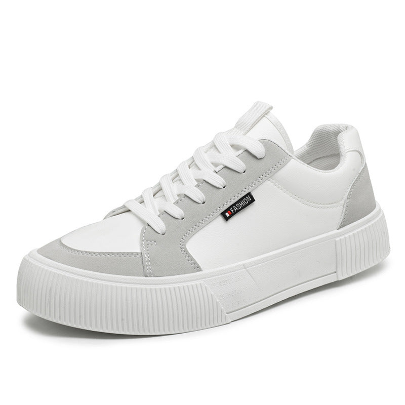 Low-top Trendy Men's Chunky-soled Casual Shoes With Color-blocking Design