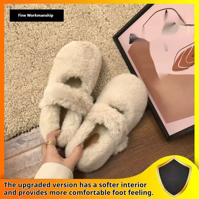 Outerwear Plus-size Women's Shoes Fluffy Shoes