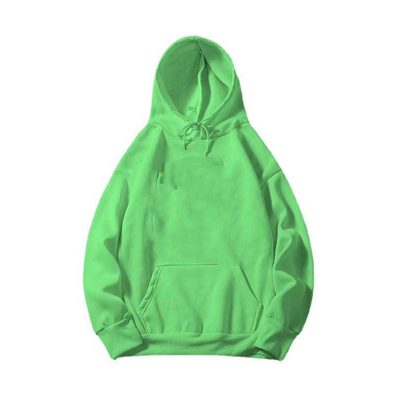 Unisex Fleece Hooded Pullover Sweater