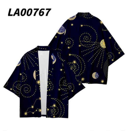 Daisy Print Sleeve Shirt Robe Cardigan Loose Large Size