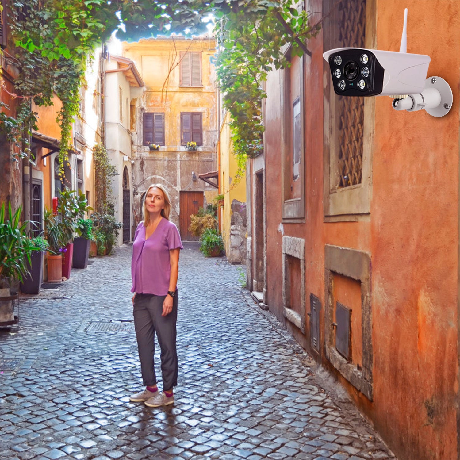 3 Packs Per Set Security Camera Wall Mount For Arlo 360 Degree Adjustable Camera Holder Garden Patio Screw Mount Universal Fit For Imperial Standard Screw Interface No Camera