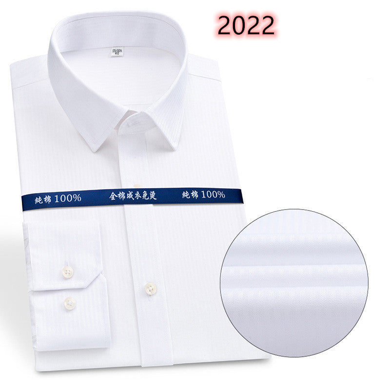 Men's Cotton Business Non-iron Shirt