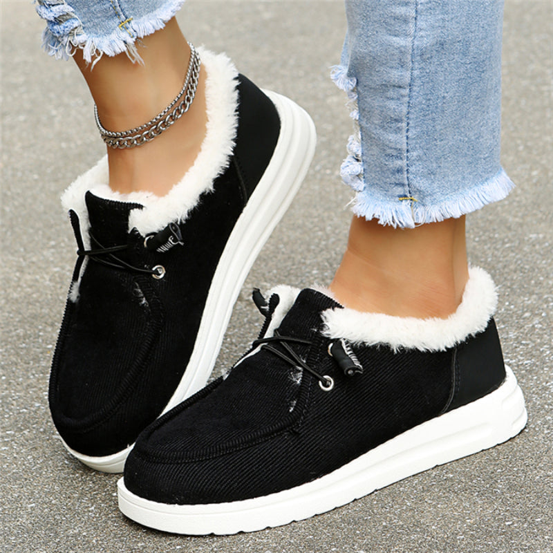 Women's Shoes Warm Winter Loafers