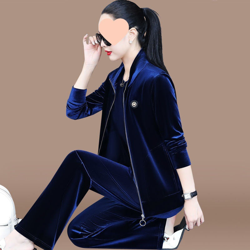 Women's Sportswear Set Fashionable Relaxed Fit