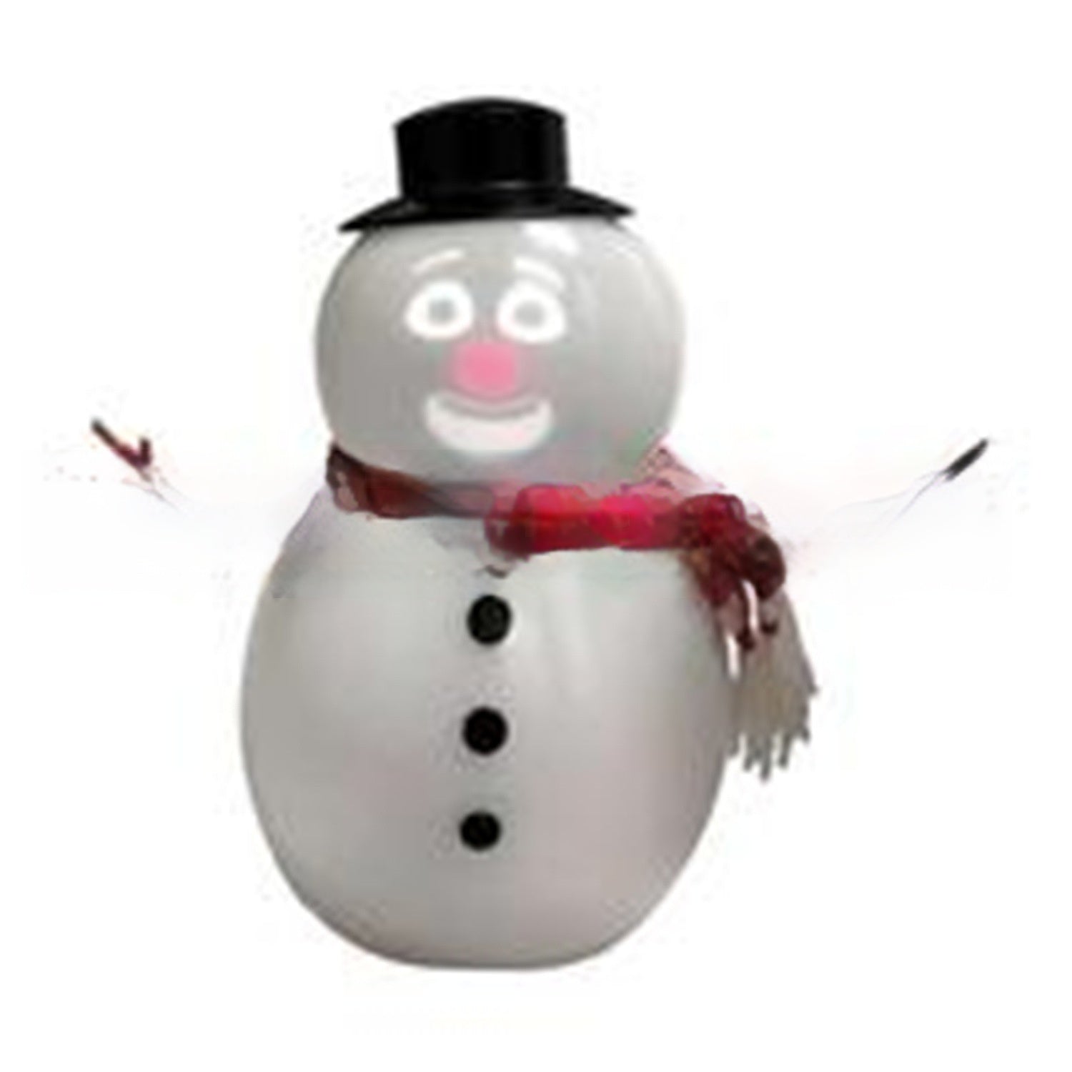 Talking Animated Blink Snowman With Light Up Eyes And Playful Voice For Holiday Home Table Centerpiece Gift Christmas Decorations