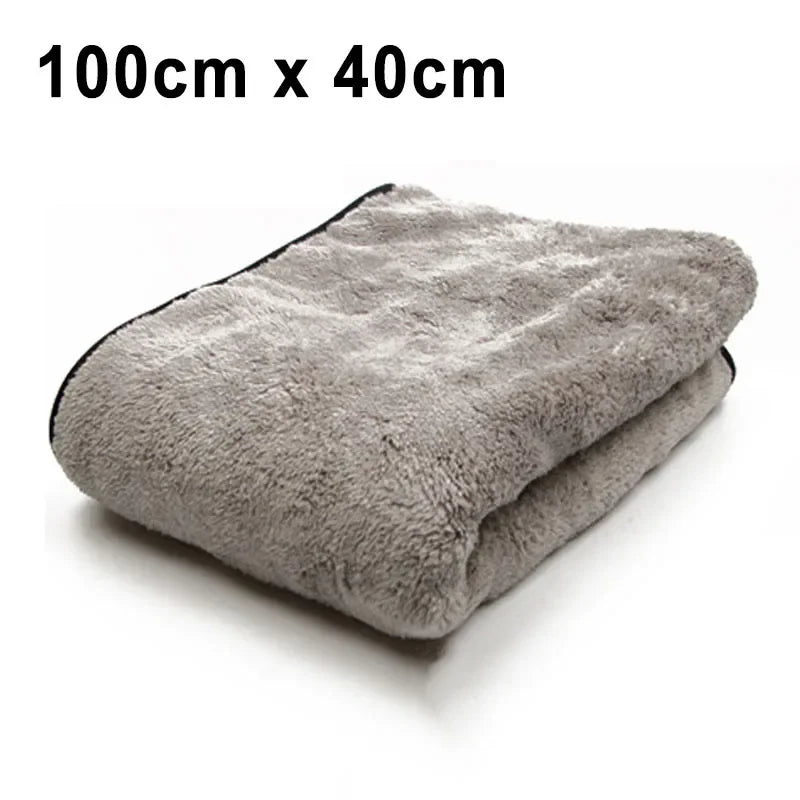 HWZXYXGS Multi Sizes Car Microfiber Towel Upgraded Ultra-Soft Auto Drying Cleaning Cloth Super Absorbent Scratch-Free Towels