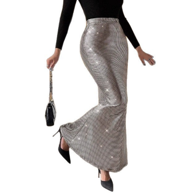 Gentle-style High-waisted Mermaid Skirt