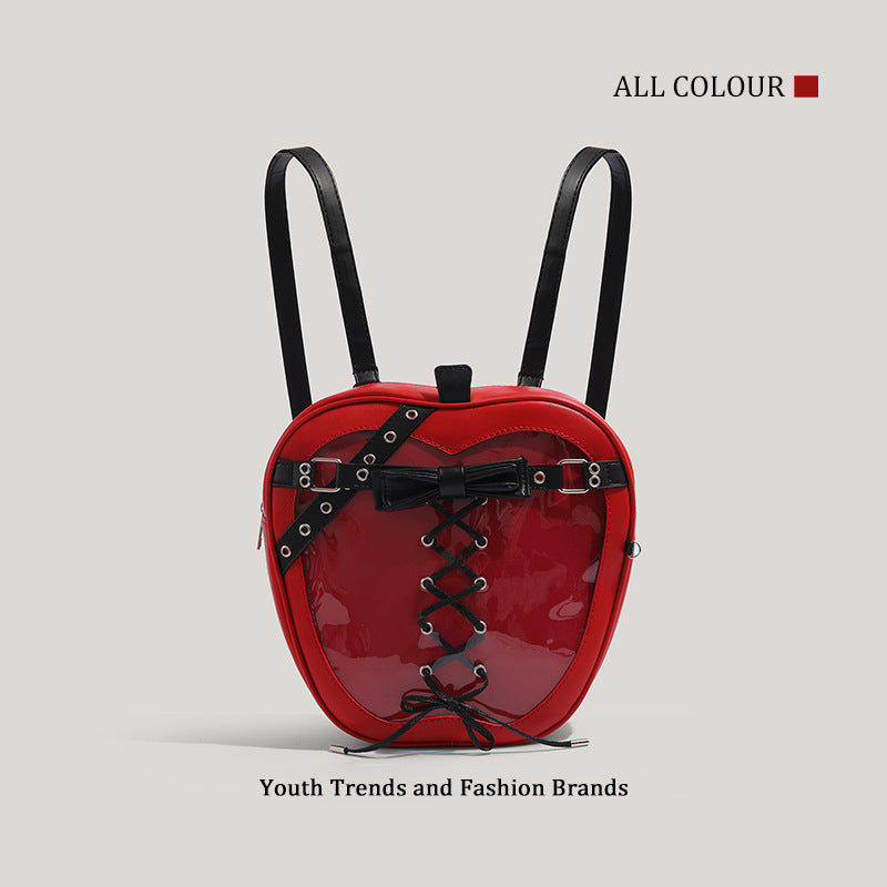 Niche-design Apple-themed Pain Bag Unique Personality