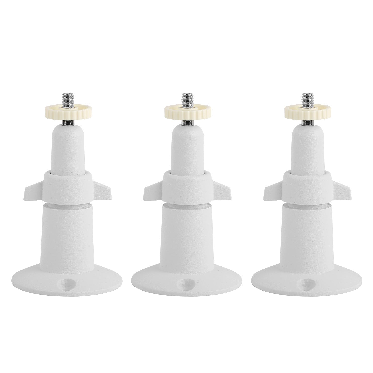 3 Packs Per Set Security Camera Wall Mount For Arlo 360 Degree Adjustable Camera Holder Garden Patio Screw Mount Universal Fit For Imperial Standard Screw Interface No Camera