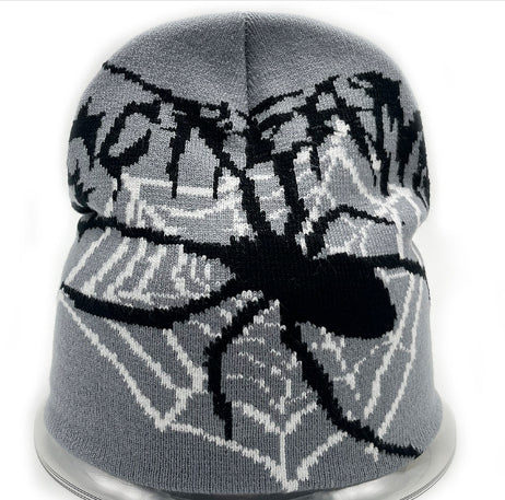 Y2g Knitting Round Machine Cap Jacquard Spider Series No Brim