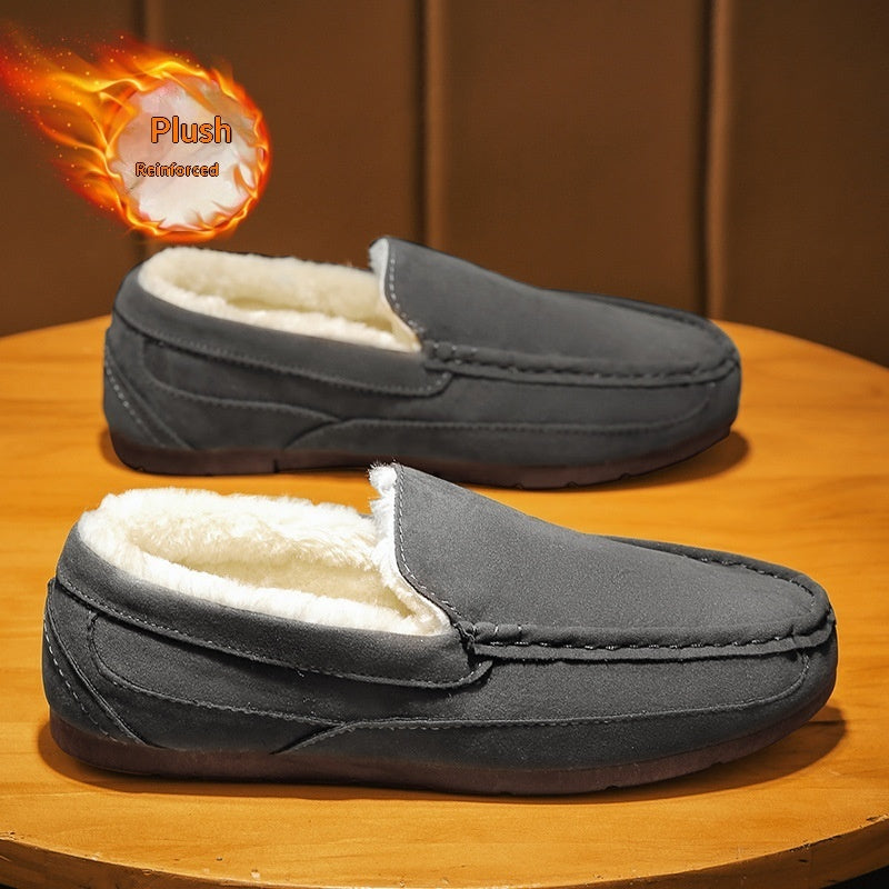 Men's Loafer-style Casual Slip-on Cotton Shoes