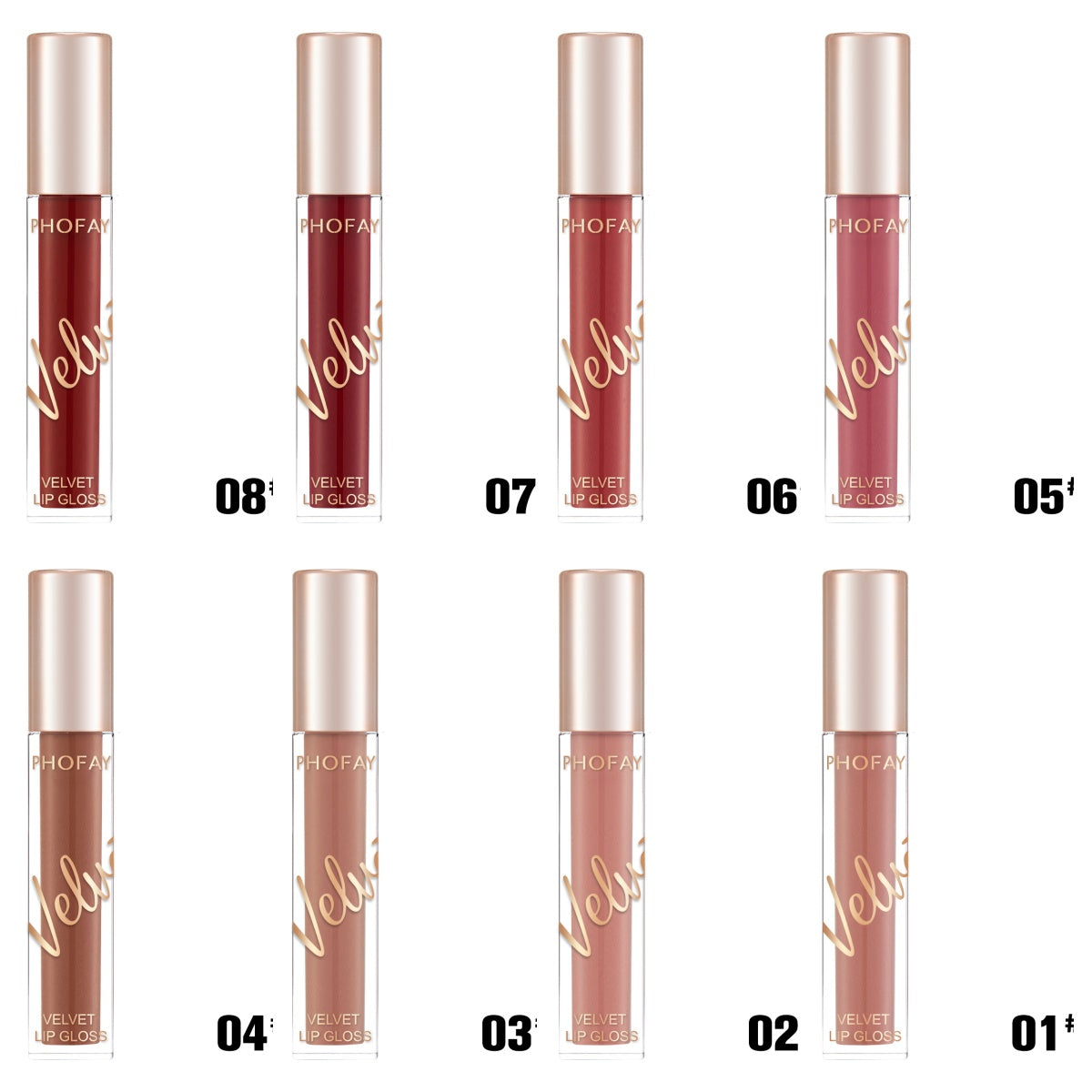 PHOFAY Velvet Lip Gloss