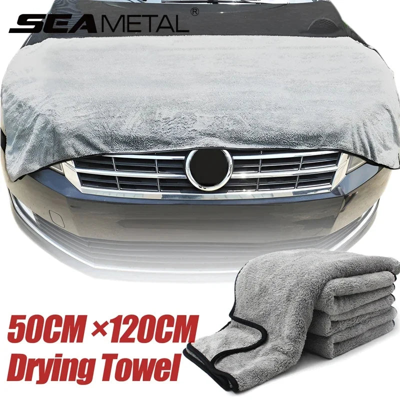 HWZXYXGS Multi Sizes Car Microfiber Towel Upgraded Ultra-Soft Auto Drying Cleaning Cloth Super Absorbent Scratch-Free Towels
