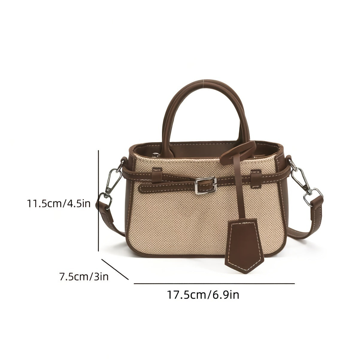 Commuter-friendly Tote New-style Single-shoulder Crossbody Bag With Stunning French Aesthetic