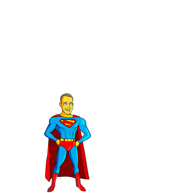 Superhero Portrait