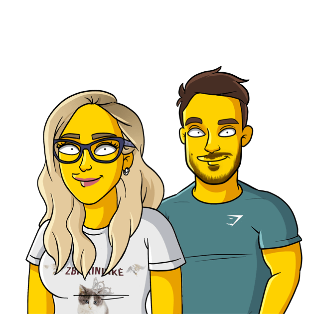 2 shoulders up none background