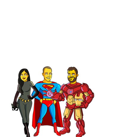 Superhero Portrait