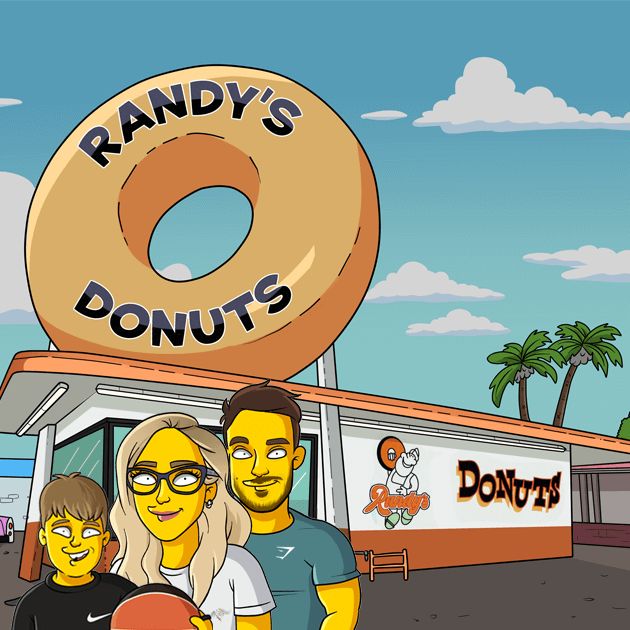 3 shoulders up custom background