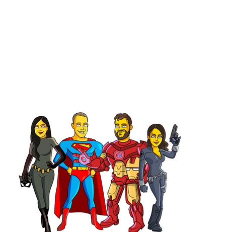 Superhero Portrait