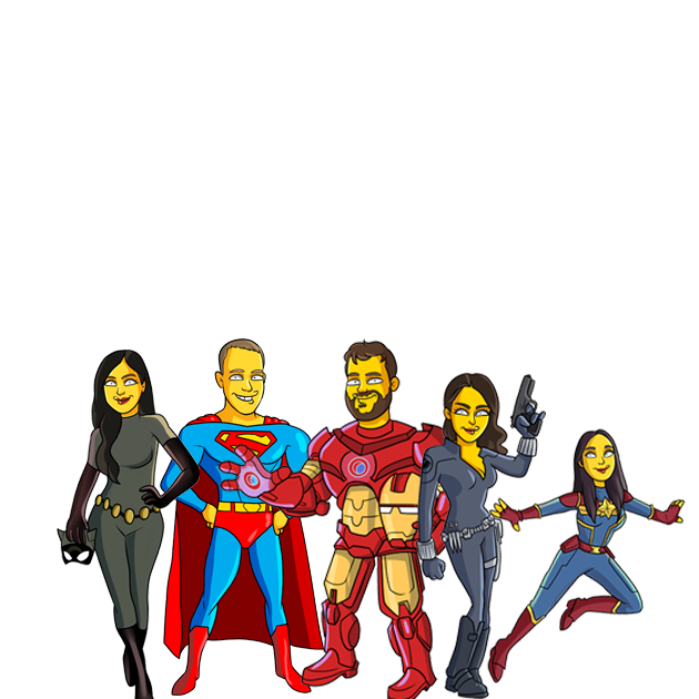 Superhero Portrait