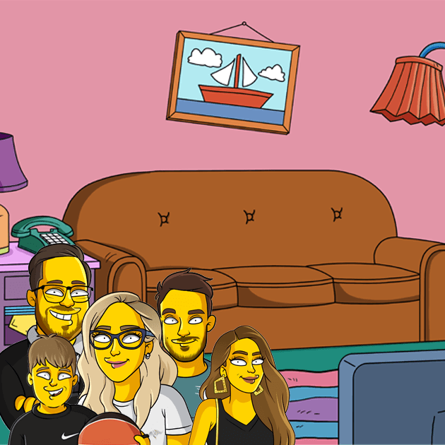 5 shoulders up couch background