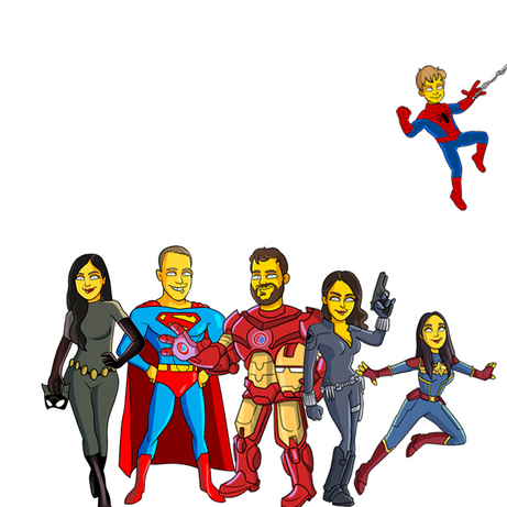 Superhero Portrait