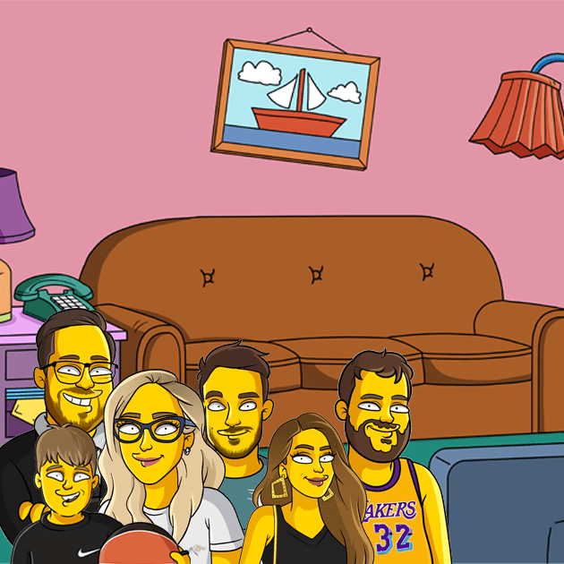 6 shoulders up couch background