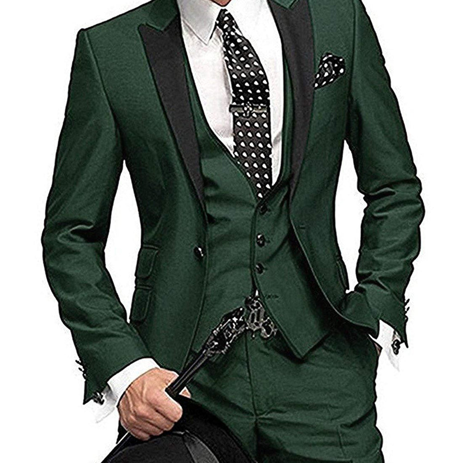 Men's Three-piece Suit Bridegroom Best Man Wedding Suit Men