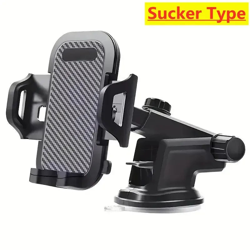 2025 New  Car Phone Holder Mount Stand Sucker Suction Cup Air Vent Smartphone Support in Car Bracket for iPhone Samsung Xiaomi
