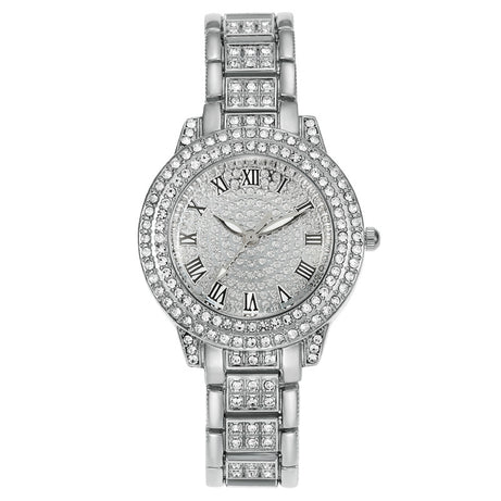 Women's Starry Rhinestone Watch Digital Roman Diamond