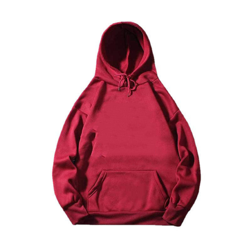 Unisex Fleece Hooded Pullover Sweater