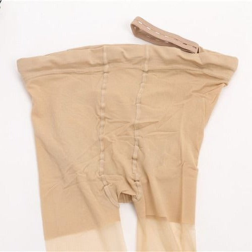 Women's Transparent Belly-Support Adjustable Tights For Summer