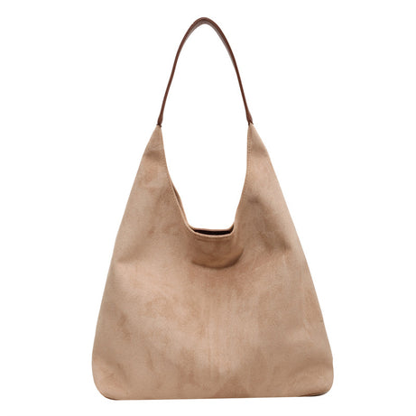 Deerskin Suede Commuter Underarm Bag