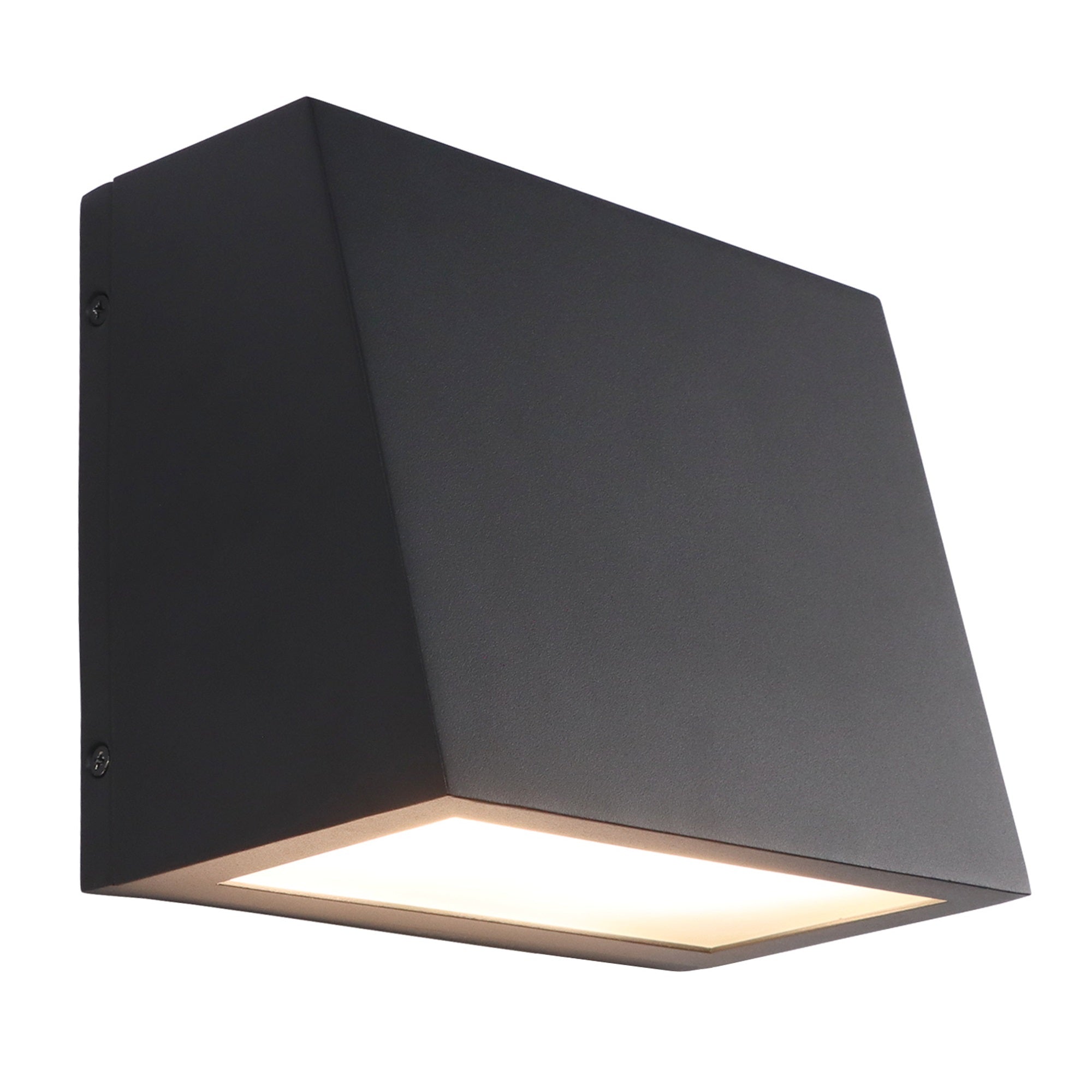 Waterproof LED Outdoor Wall Light, Wall Lantern 15W 3000K, Matte Black Wall Mounted Lamp, Exterior Wall Sconce Light For Porches, Front Door, Entryways, Patio, Hallways