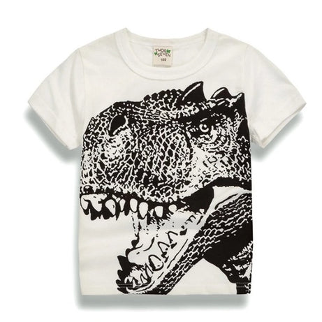 Children's Wear Summer New Korean Children's Boys Cotton T-shirt Men's Treasure In Children's Short Sleeves