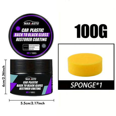 Car Universal Leather and Plastic Repair Polishing Wax Automotive interior reconditioning cream for leather/plastic/rubber care