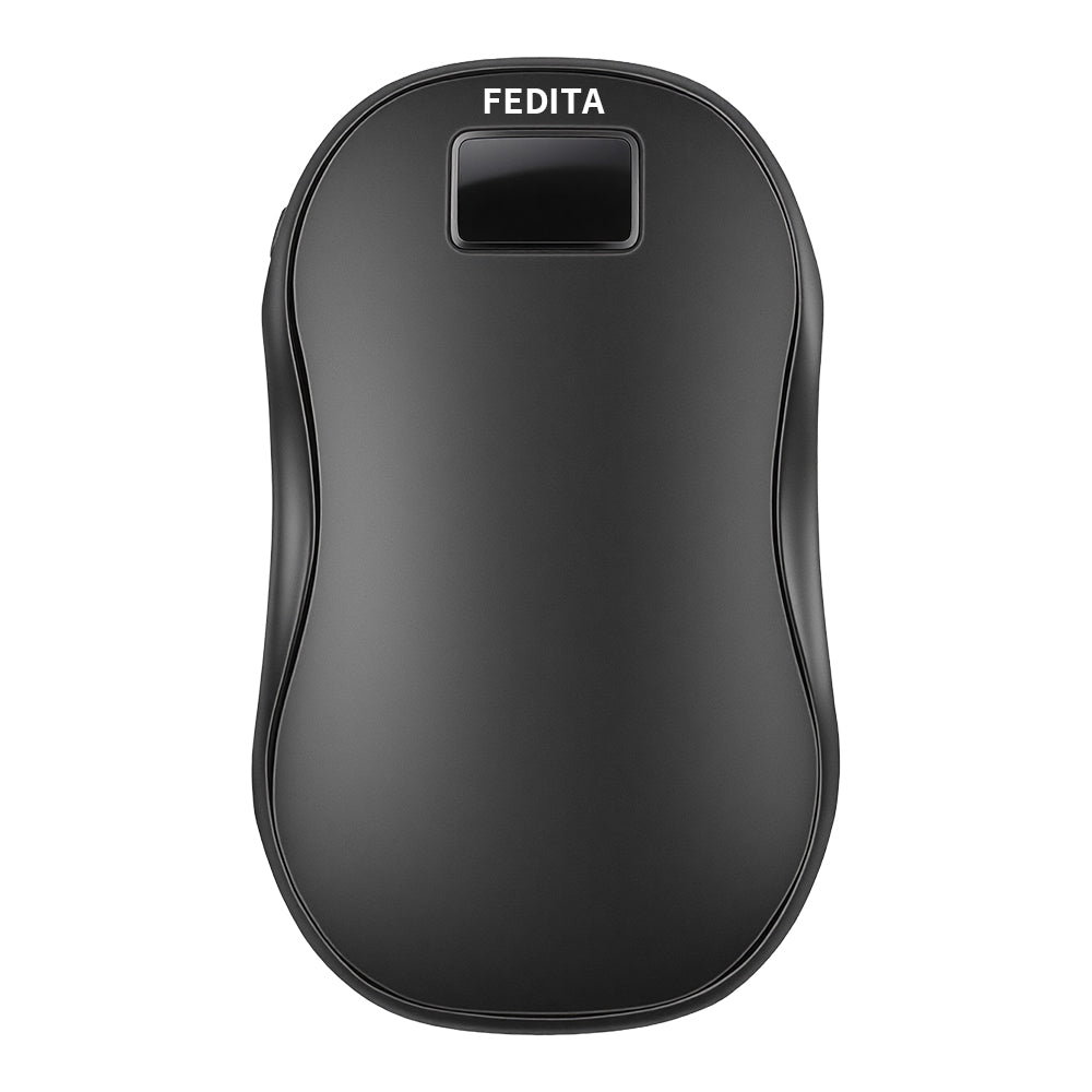 Large Capacity Double-sided Heating Digital Display USB Charging Portable Hand Warmer