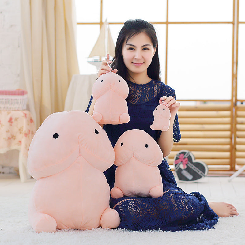 Pray For Xiao Ding New Year Lucky Gang Spoof Squeaking Squeezing Plush Dolls