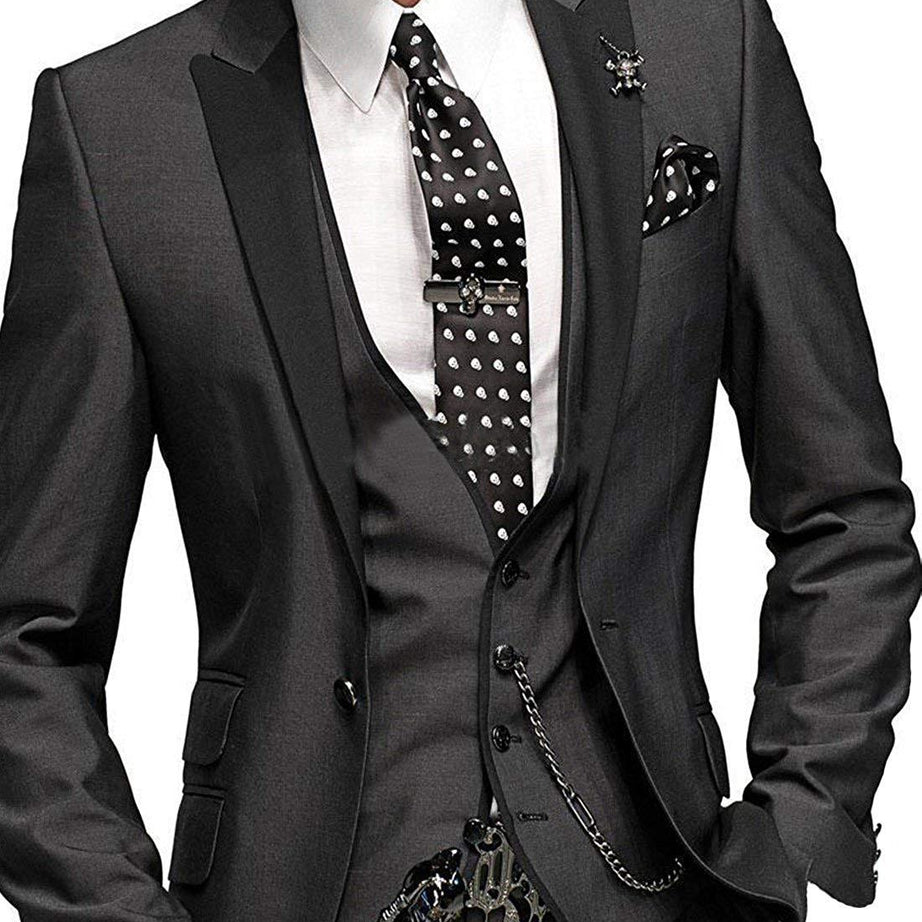 Men's Three-piece Suit Bridegroom Best Man Wedding Suit Men
