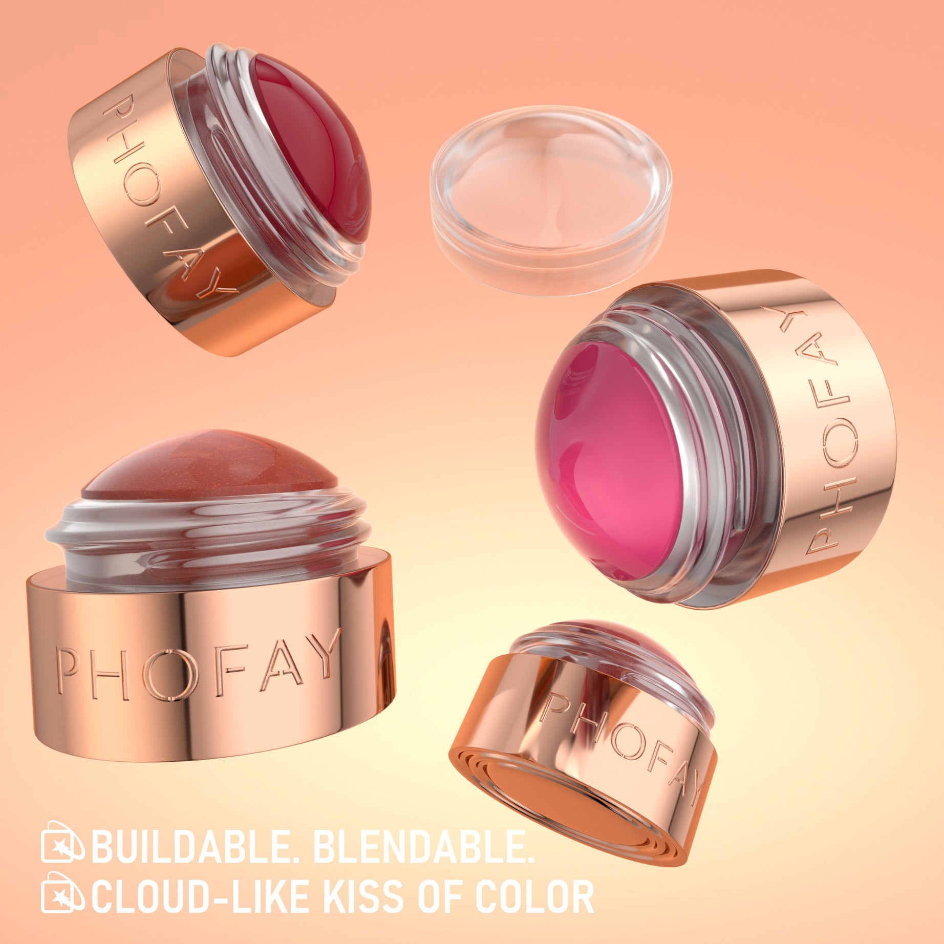 PHOFAY MOUSSE BLUSH CREAM