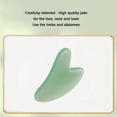 Gua Sha Board 2PCS Massage Stone For Facial Body Skincare Roller Scraping Massager Natural Resin Facial Lifting Scraper Neck Anti Wrinkle Massager Tool