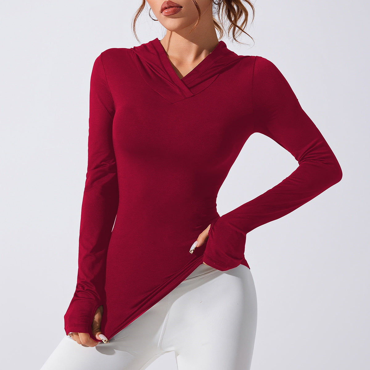 Women's Quick-Drying Yoga Running Hoodie