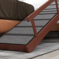 PawHut Wooden Dog Ramp With Removable Guardrails, Non-Slip Surface,