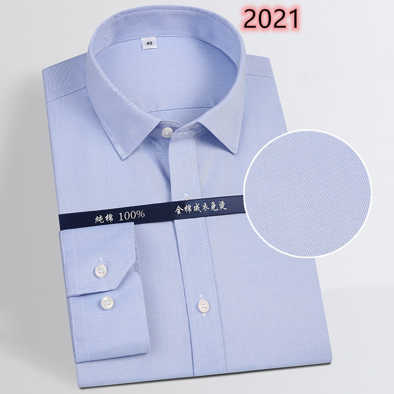 Men's Cotton Business Non-iron Shirt